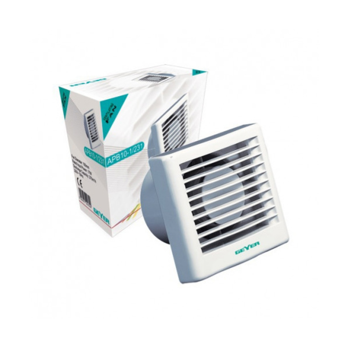 GEYER Εξαεριστήρας ροής 270κυβ.μέτρα/100mm διάμετρο GEYER Εξαεριστήρας ροής 270κυβ.μέτρα/100mm διάμετρο