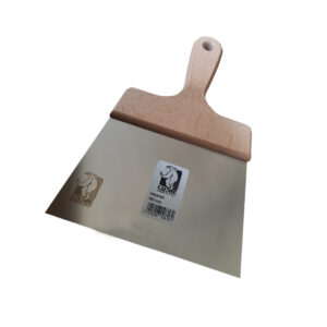 COME Σπατουλάδορος inox ξύλινη λαβή 200mm 108IN200