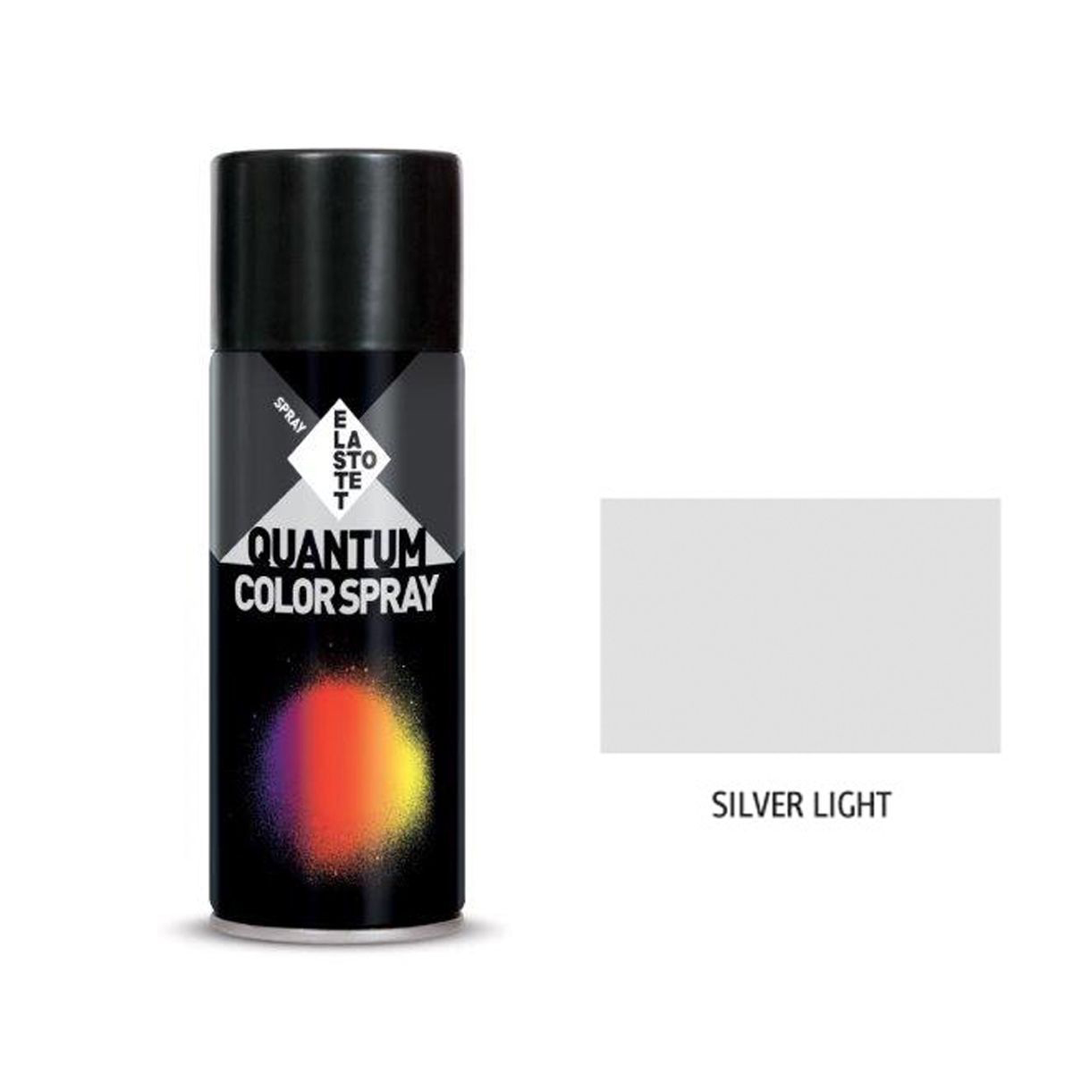 Σπρέι ασημί μεταλλικό "silver light" Quantum 400ml Σπρέι ασημί μεταλλικό "silver light" Quantum 400ml