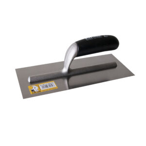 COME Σπάτουλα κόλλας χωρίς δόντι inox πλαστική λαβή 400x120x0