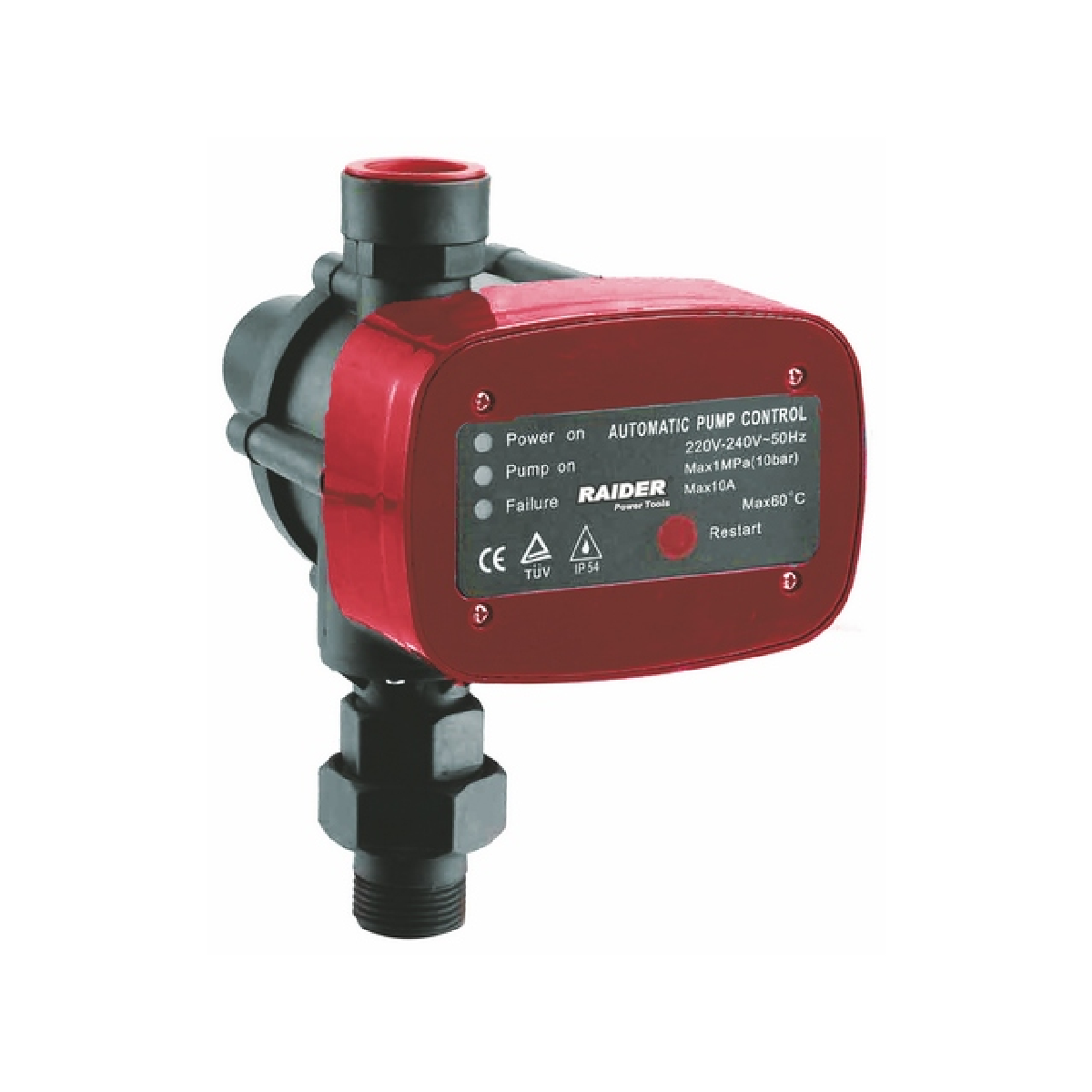RAIDER Πιεστικού ηλεκτρονικός ελεγκτής πίεσης αντλιών RD-EP02 070127 RAIDER Πιεστικού ηλεκτρονικός ελεγκτής πίεσης αντλιών RD-EP02 070127