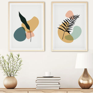 Πίνακας σε καμβά Keniko pakoworld δίπτυχος με ψηφιακή εκτύπωση 50x3x70εκ