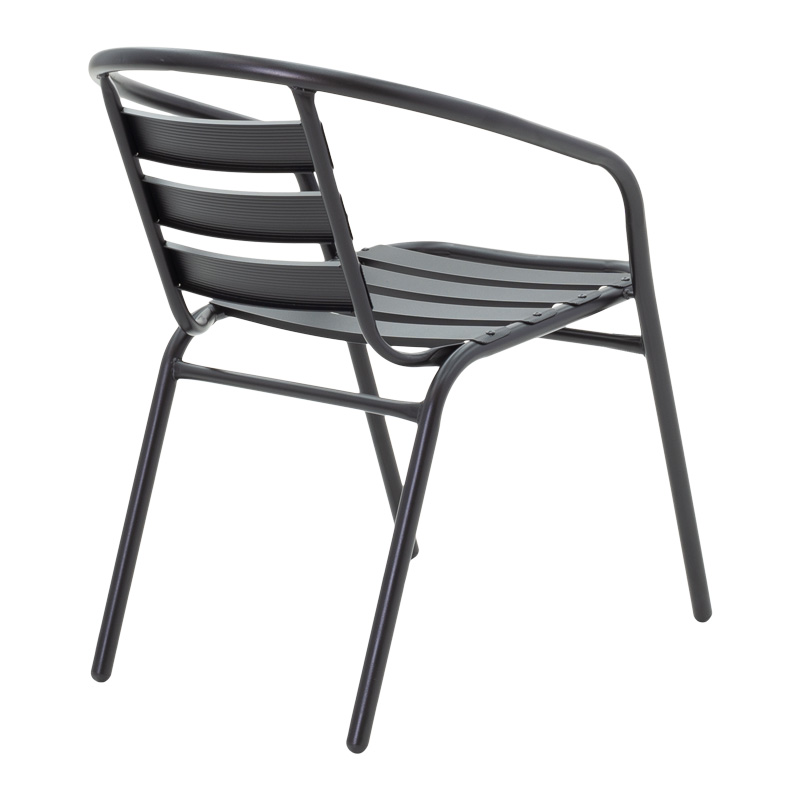 Τραπεζαρία Vergo-Tade pakoworld 3τεμ μαύρο μέταλλο Φ60x70εκ Τραπεζαρία Vergo-Tade pakoworld 3τεμ μαύρο μέταλλο Φ60x70εκ - Image 3