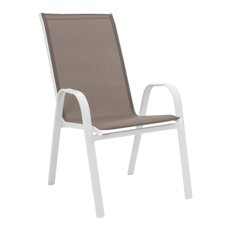 Τραπεζαρία Vergo-Calan pakoworld 3τεμ λευκό μέταλλο Φ60x70εκ Τραπεζαρία Vergo-Calan pakoworld 3τεμ λευκό μέταλλο Φ60x70εκ - Image 2