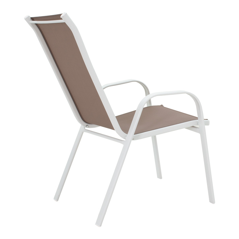 Τραπεζαρία Vergo-Calan pakoworld 3τεμ λευκό μέταλλο Φ60x70εκ Τραπεζαρία Vergo-Calan pakoworld 3τεμ λευκό μέταλλο Φ60x70εκ - Image 3