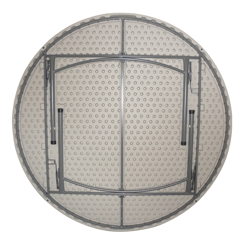 Τραπέζι βαλίτσα catering Comfort pakoworld πτυσσόμενο στρόγγυλο σε λευκή απόχρωση Φ180x74εκ Τραπέζι βαλίτσα catering Comfort pakoworld πτυσσόμενο στρόγγυλο σε λευκή απόχρωση Φ180x74εκ - Image 2