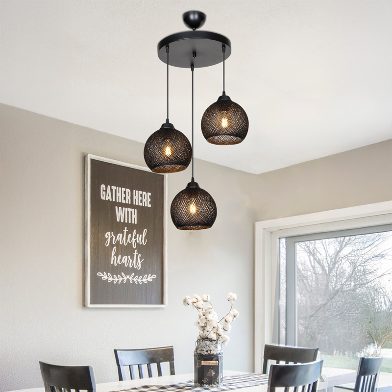 Φωτιστικό οροφής τρίφωτο PWL-0973 I pakoworld Ε27 μαύρο Φ35x18εκ Φωτιστικό οροφής τρίφωτο PWL-0973 I pakoworld Ε27 μαύρο Φ35x18εκ - Image 2