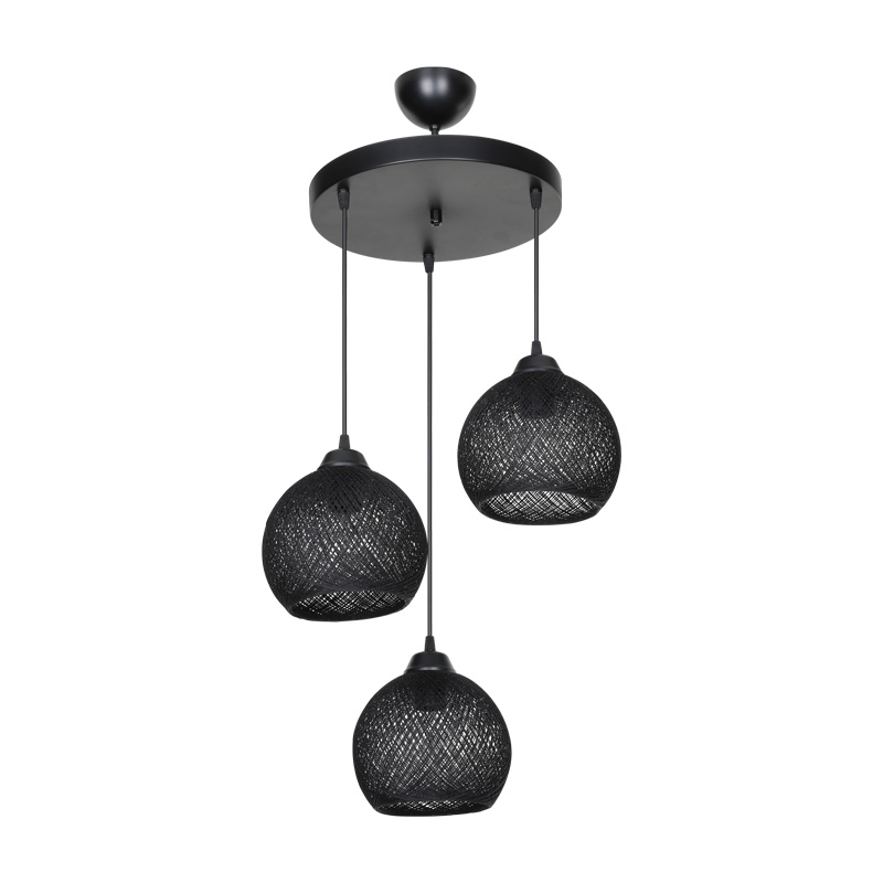 Φωτιστικό οροφής τρίφωτο PWL-0973 I pakoworld Ε27 μαύρο Φ35x18εκ Φωτιστικό οροφής τρίφωτο PWL-0973 I pakoworld Ε27 μαύρο Φ35x18εκ