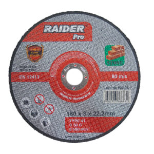 RAIDER Τροχός κοπής πέτρας Pro 230*3*22.2mm 160137