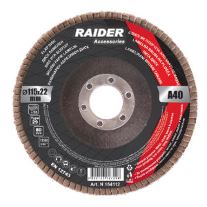 RAIDER Δίσκος φυλλαράκι Φ115 Α060 164102