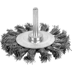 RAIDER Συρματόβουρτσα στρογγυλή πίρος κοτσίδα 75ΜΜ 3'' 170108