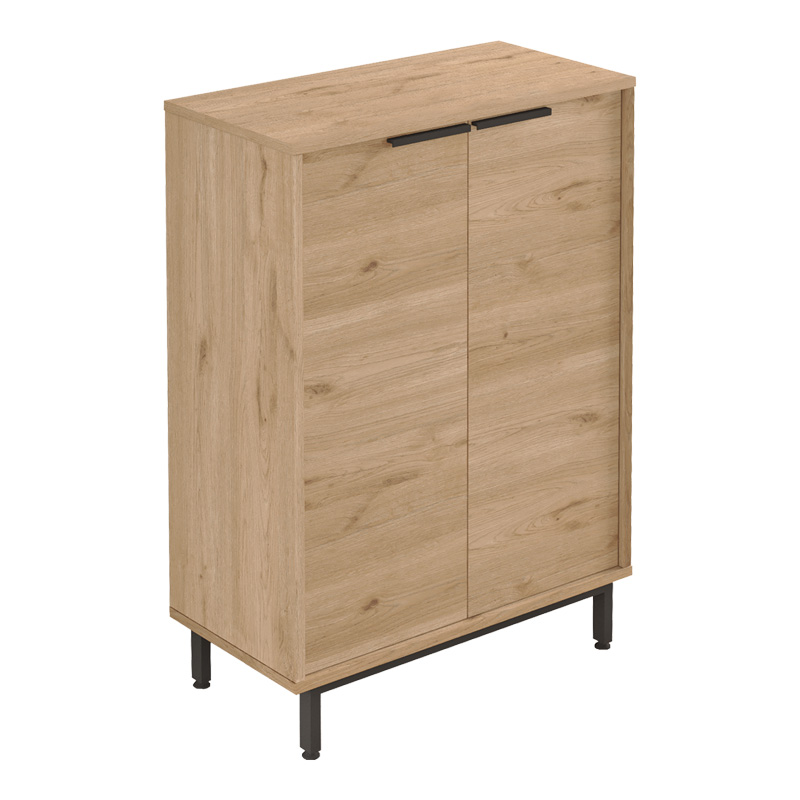 Παπουτσοθήκη Kinga 5ραφιών pakoworld σε φυσική απόχρωση 72x35.5x105.6εκ Παπουτσοθήκη Kinga 5ραφιών pakoworld σε φυσική απόχρωση 72x35.5x105.6εκ - Image 2