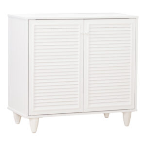 Παπουτσοθήκη-ντουλάπι Ronan pakoworld σε λευκή απόχρωση 70.5x35x66εκ