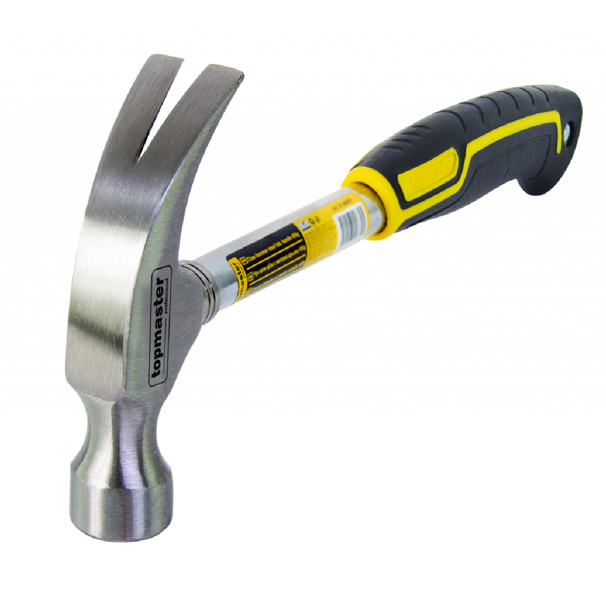 TOP MASTER Σφυρί δίχαλο εργονομική λαβή 450gr 249801 TOP MASTER Σφυρί δίχαλο εργονομική λαβή 450gr 249801