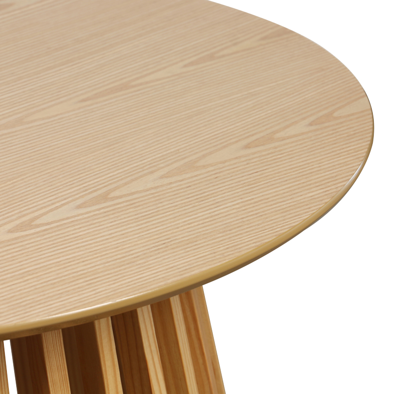 Τραπέζι σαλονιού Domonic pakoworld mdf/pw σε φυσική απόχρωση Φ80x45εκ Τραπέζι σαλονιού Domonic pakoworld mdf/pw σε φυσική απόχρωση Φ80x45εκ - Image 6