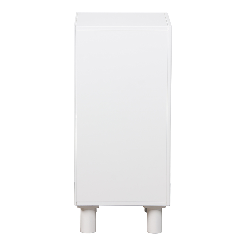 Κομοδίνο Emersi pakoworld MDF σε λευκή απόχρωση 40x32x70εκ Κομοδίνο Emersi pakoworld MDF σε λευκή απόχρωση 40x32x70εκ - Image 3