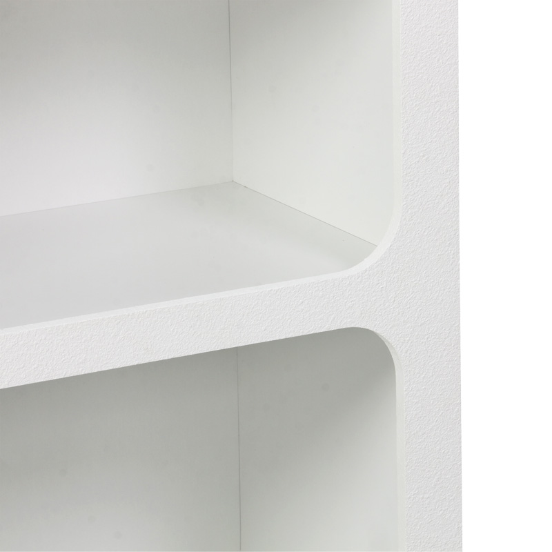 Βιβλιοθήκη-ραφιέρα Emersi pakoworld mdf σε λευκή απόχρωση 70x35x100εκ Βιβλιοθήκη-ραφιέρα Emersi pakoworld mdf σε λευκή απόχρωση 70x35x100εκ - Image 6