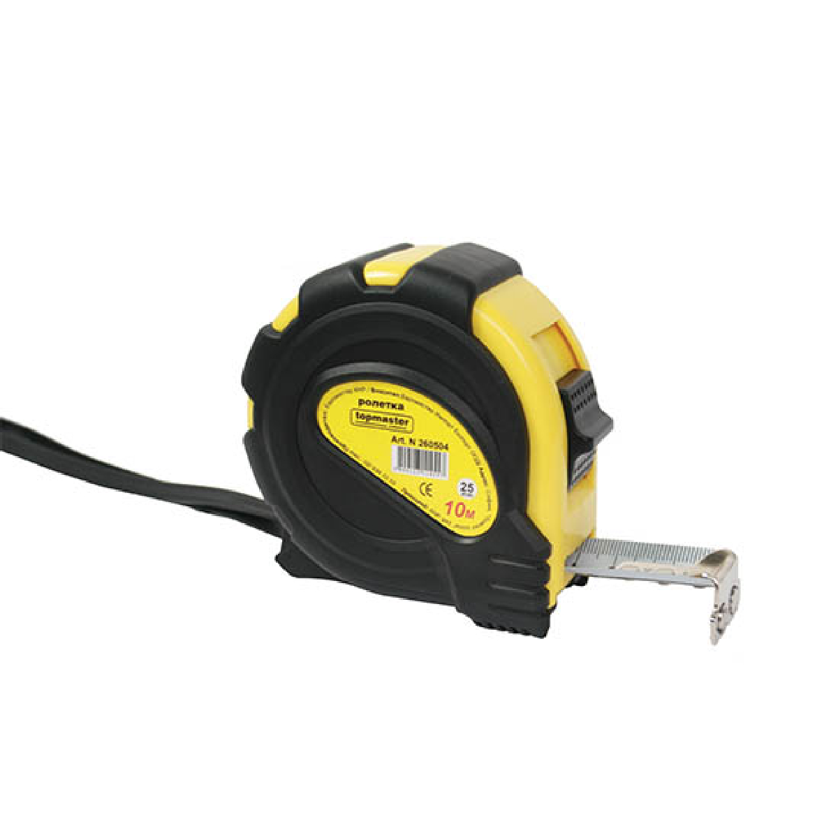 TOP MASTER Μετροταινία 2Μ*16ΜΜ με αυτόματη επαναφορά και μαγνήτη 260501 TOP MASTER Μετροταινία 2Μ*16ΜΜ με αυτόματη επαναφορά και μαγνήτη 260501