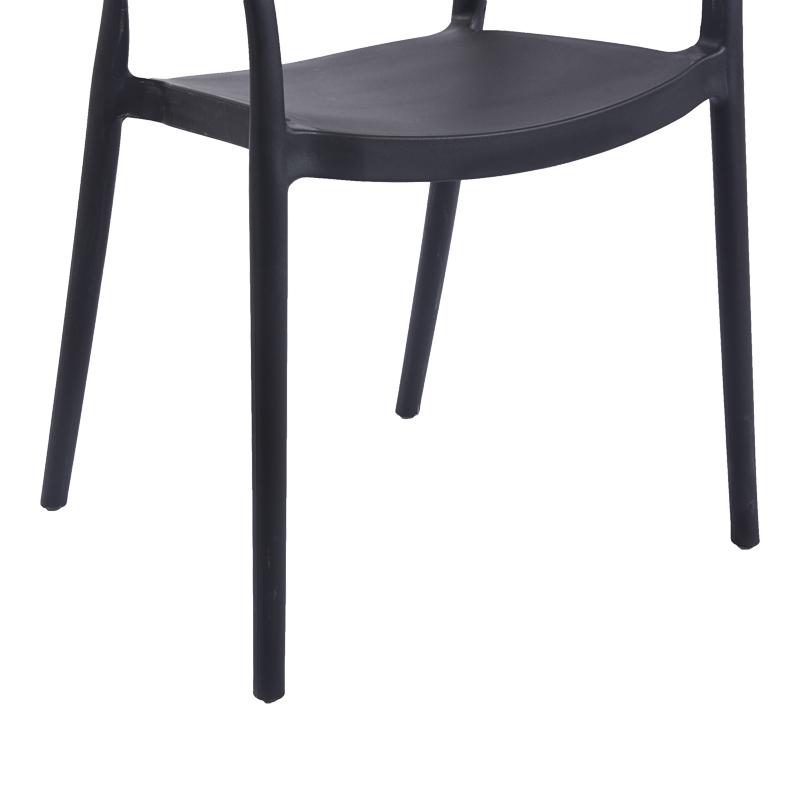 Πολυθρόνα Ankara pakoworld στοιβαζόμενη pp-pe rattan σε μαύρη-φυσική απόχρωση 54x55.5x77εκ Πολυθρόνα Ankara pakoworld στοιβαζόμενη pp-pe rattan σε μαύρη-φυσική απόχρωση 54x55.5x77εκ - Image 7