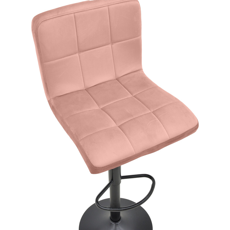 Σκαμπό μπαρ Remina pakoworld πτυσσόμενο σάπιο μήλο βελούδο-βάση μαύρο μέταλλο 44x44x112εκ Σκαμπό μπαρ Remina pakoworld πτυσσόμενο σάπιο μήλο βελούδο-βάση μαύρο μέταλλο 44x44x112εκ - Image 6