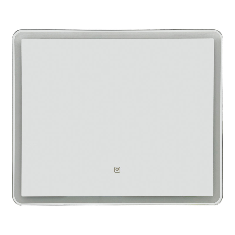 Καθρέπτης Led Quadrou pakoworld pp-αλουμίνιο 60x3x50εκ Καθρέπτης Led Quadrou pakoworld pp-αλουμίνιο 60x3x50εκ