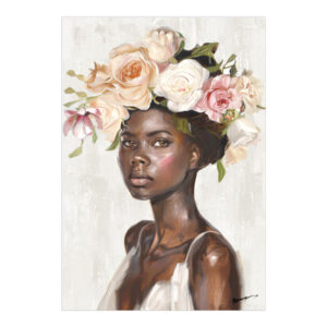 Πίνακας σε καμβά Fleri Ι Inart 70x3.5x100εκ