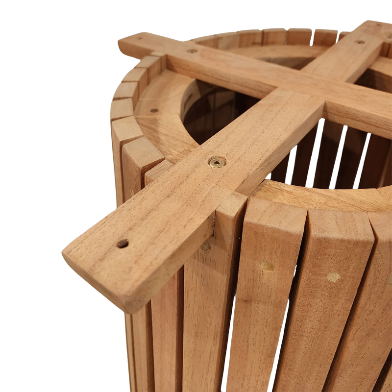 Βάση τραπεζιού εσωτερικού χώρου Galy I pakoworld mindi ξύλο σε φυσική απόχρωση Φ60x75εκ Βάση τραπεζιού εσωτερικού χώρου Galy I pakoworld mindi ξύλο σε φυσική απόχρωση Φ60x75εκ - Image 3