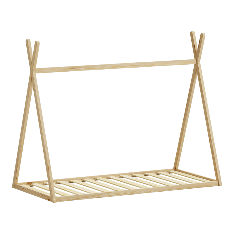 Παιδικό κρεβάτι Lilly τ. Montessori pakoworld ξύλο πεύκου σε φυσική απόχρωση 90x190εκ Παιδικό κρεβάτι Lilly τ. Montessori pakoworld ξύλο πεύκου σε φυσική απόχρωση 90x190εκ - Image 3