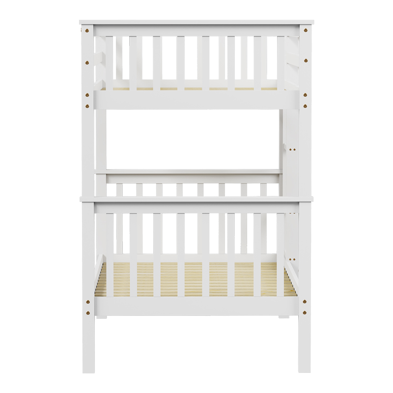 Παιδικό κρεβάτι κουκέτα Nani pakoworld ξύλο πεύκου σε λευκή απόχρωση 90x190εκ Παιδικό κρεβάτι κουκέτα Nani pakoworld ξύλο πεύκου σε λευκή απόχρωση 90x190εκ - Image 7