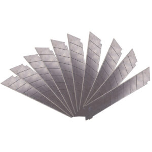 TOP MASTER Λάμες φαλτσέτας μαύρες 25*125ΜΜ 10τεμ 370125