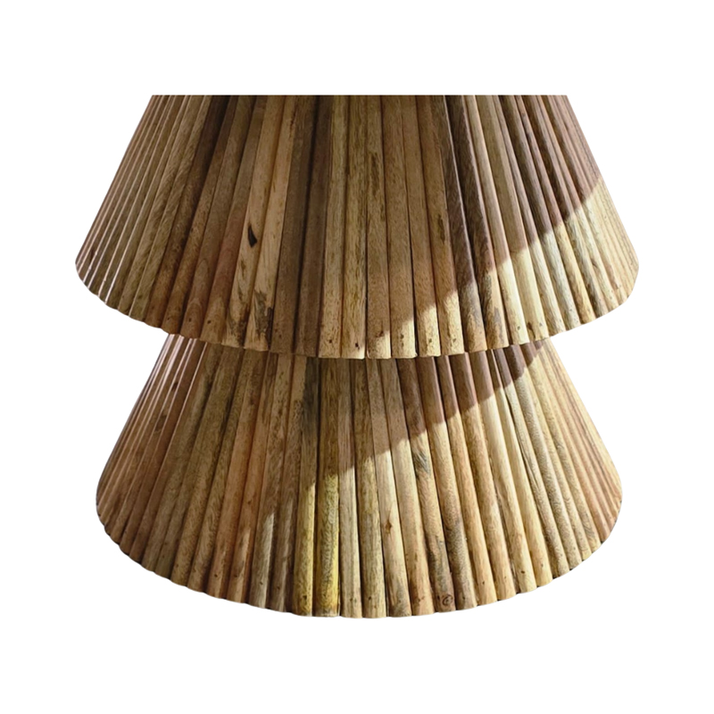 Τραπέζι σαλονιού Havai pakoworld μασίφ ξύλο mango σε φυσική απόχρωση κ λευκή επιφάνεια μαρμάρου Φ80x45εκ Τραπέζι σαλονιού Havai pakoworld μασίφ ξύλο mango σε φυσική απόχρωση κ λευκή επιφάνεια μαρμάρου Φ80x45εκ - Image 3