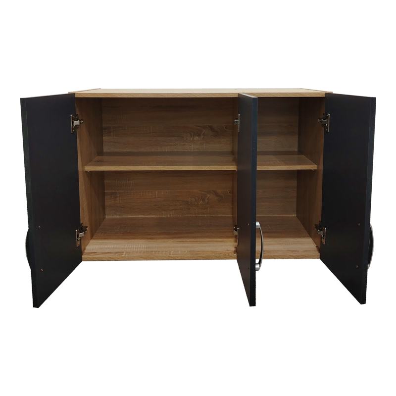 Πατάρι ντουλάπας τρίφυλλο Lego pakoworld σε sonoma-ανθρακί απόχρωση 90x41.5x60εκ Πατάρι ντουλάπας τρίφυλλο Lego pakoworld σε sonoma-ανθρακί απόχρωση 90x41.5x60εκ - Image 3