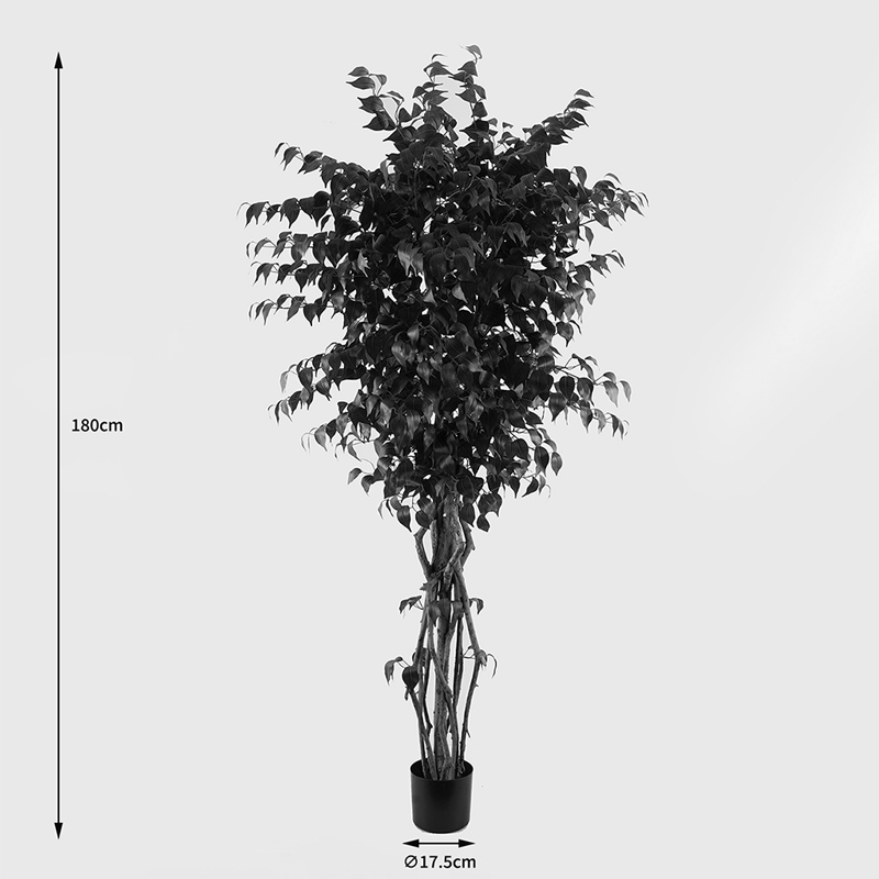 Διακοσμητικό φυτό σε γλάστρα Banyan Inart πράσινο Φ95x180εκ Διακοσμητικό φυτό σε γλάστρα Banyan Inart πράσινο Φ95x180εκ - Image 4