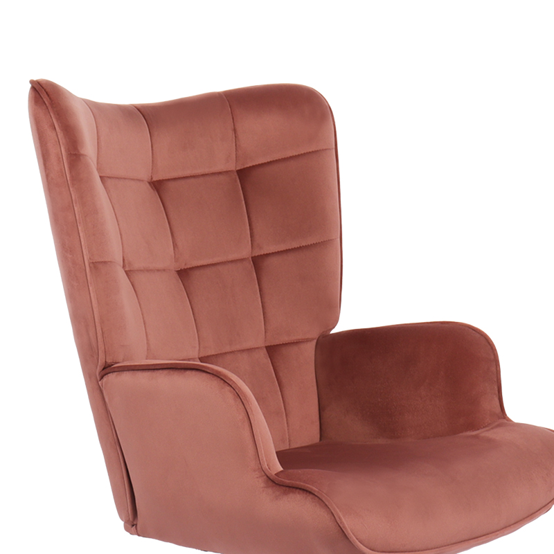 Καρέκλα γραφείου διευθυντή Lobima pakoworld περιστρεφόμενη σάπιο μήλο βελούδο 68x71x105-112εκ Καρέκλα γραφείου διευθυντή Lobima pakoworld περιστρεφόμενη σάπιο μήλο βελούδο 68x71x105-112εκ - Image 6