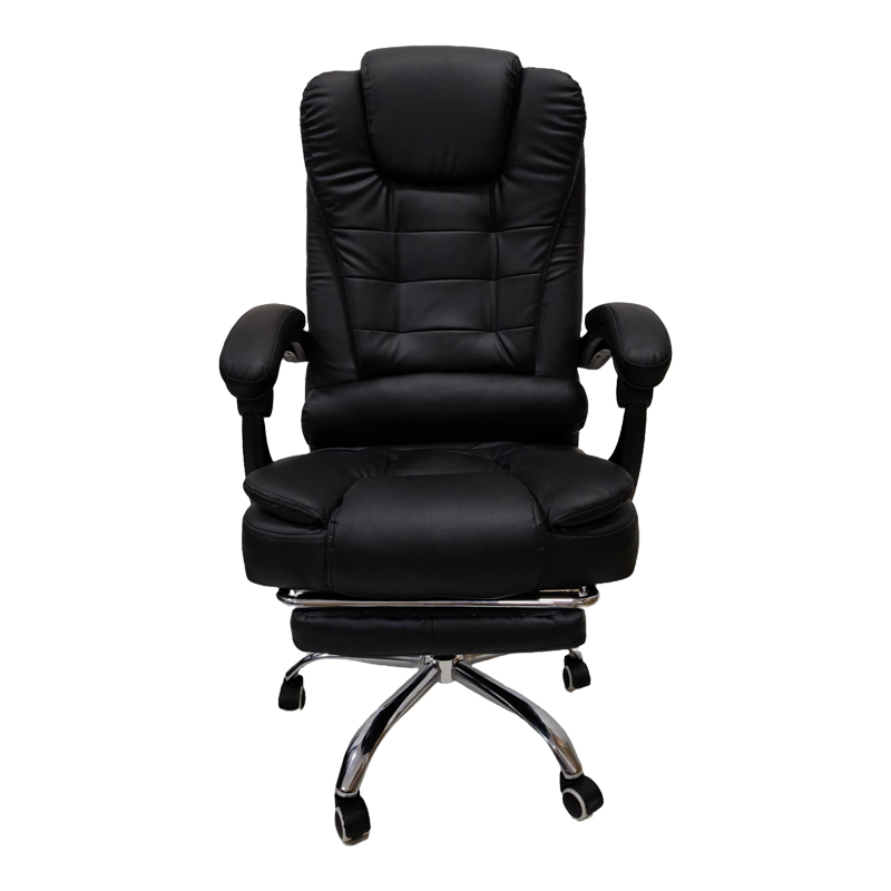 Καρέκλα γραφείου διευθυντή με υποπόδιο Worko pakoworld pu σε μαύρη απόχρωση 66x62x113-121εκ Καρέκλα γραφείου διευθυντή με υποπόδιο Worko pakoworld pu σε μαύρη απόχρωση 66x62x113-121εκ - Image 6