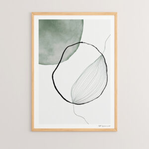 Πίνακας Bereto pakoworld με ψηφιακή εκτύπωση και πλαίσιο 33x1.5x48εκ