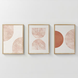 Πίνακας Chilen pakoworld τρίπτυχος με ψηφιακή εκτύπωση και πλαίσιο 33x1.5x48εκ