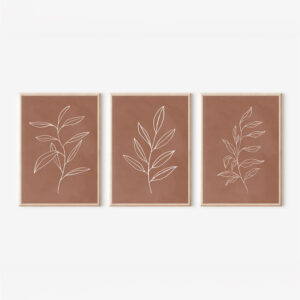 Πίνακας Drifer pakoworld τρίπτυχος με ψηφιακή εκτύπωση και πλαίσιο 33x1.5x48εκ