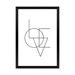 Πίνακας Felora pakoworld με ψηφιακή εκτύπωση και πλαίσιο 33x1.5x48εκ