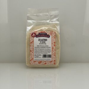 ΖΕΛΑΤΙΝΗ ΣΚΟΝΗ ΦΑΚΕΛΑΚΙ 100gr 250gr 500gr