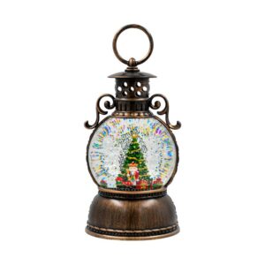 ΔΙΑΚΟΣΜΗΤΙΚΟ ΧΡΙΣΤΟΥΓΕΝΝΙΑΤΙΚΟ ΦΑΝΑΡΙ Fylliana FL2112 ΠΕΡΙΣΤΡΕΦΟΜΕΝΟ ΣΧΕΔΙΟ ΜΕ ΜΟΥΣΙΚΗ & USB ΧΡΥΣΟ 11x11x20εκ