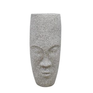 ΚΑΣΠΩ ΔΑΠΕΔΟΥ Fylliana  FL029 "Face" ΓΚΡΙ ΧΡΩΜΑ 38x38x88εκ