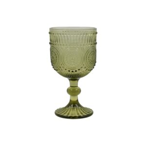 ΣΕΤ 6 ΤΕΜ ΠΟΤΗΡΙΑ Fylliana FL09 ΠΡΑΣΙΝΟ ΧΡΩΜΑ 9x17εκ