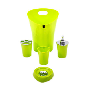 ΣΕΤ ΜΠΑΝΙΟΥ 5 ΤΕΜΑΧΙΩΝ ΠΡΑΣΙΝΟ sls