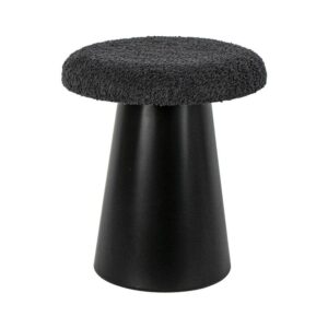 ΣΤΡΟΓΓΥΛΟ ΜΕΤΑΛΛΙΚΟ ΣΚΑΜΠΟ Fylliana FL4201 ΜΑΥΡΟ ΧΡΩΜΑ 35x40εκ