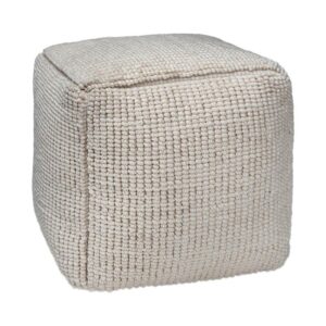 ΤΕΤΡΑΓΩΝΟ ΠΟΥΦ Fylliana FL822 ΜΠΕΖ ΧΡΩΜΑ 45x45x45εκ