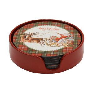 ΧΡΙΣΤΟΥΓΕΝΝΙΑΤΙΚA ΠΛΑΣΤΙΚΑ ΣΟΥΒΕΡ ΣΕ ΘΗΚΗ Fylliana FL12801 ΚΟΚΚΙΝΟ-ΛΕΥΚΟ 10x4εκ