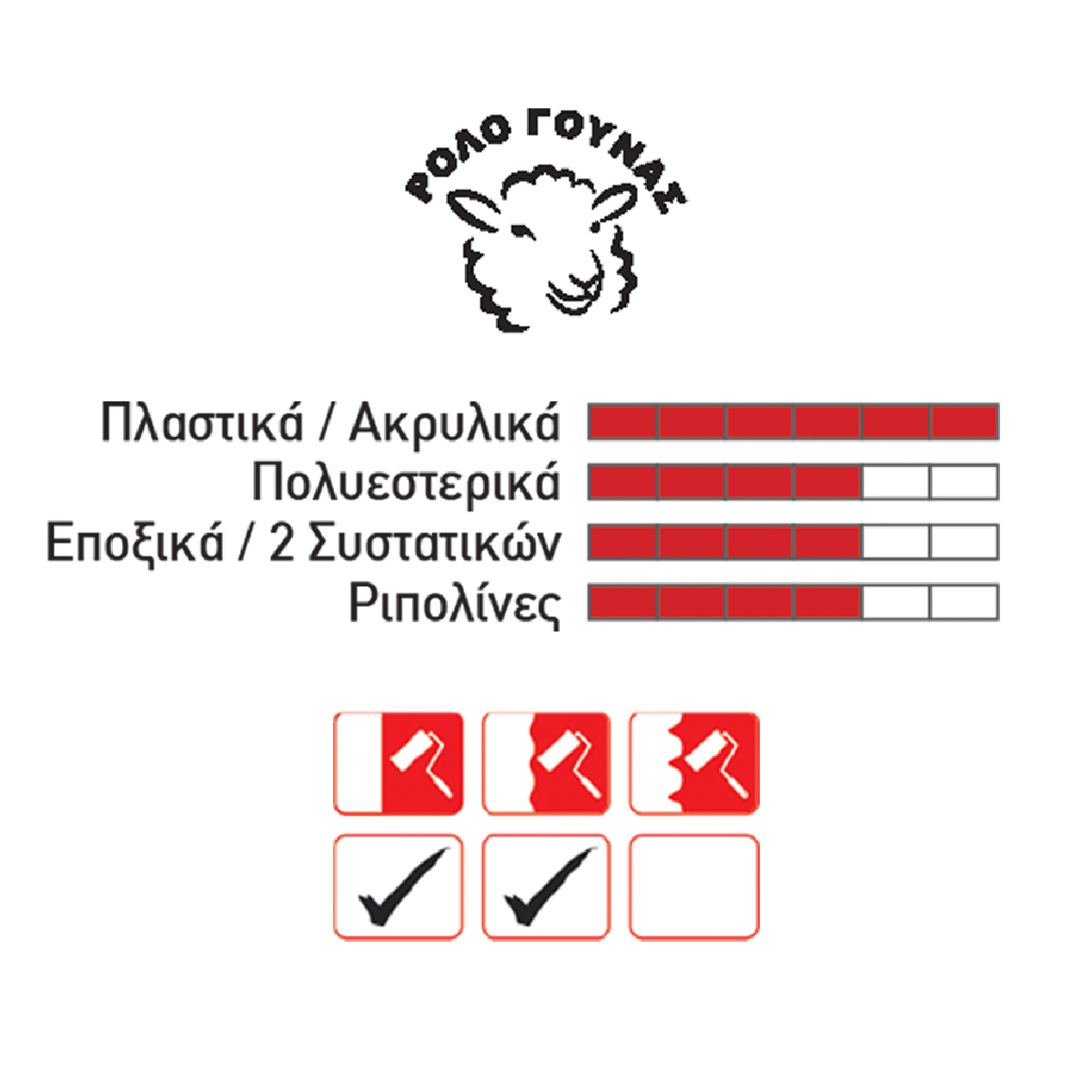 GTC Ρολό γούνας Craft 24cm GTC Ρολό γούνας Craft 24cm - Image 2