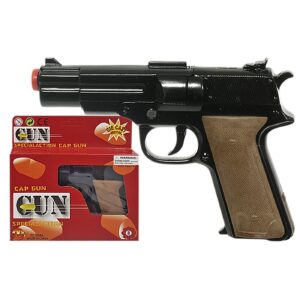 Πιστόλι Μεταλλικό 8σφαιρα 17x12cm Carnavalista 231806