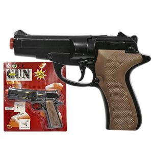 Πιστόλι Μεταλλικό 8σφαιρο 23x20cm Carnavalista 23242